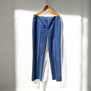 🌻Lafayette 148 New York Blue Dress Trouser Pants Size 4